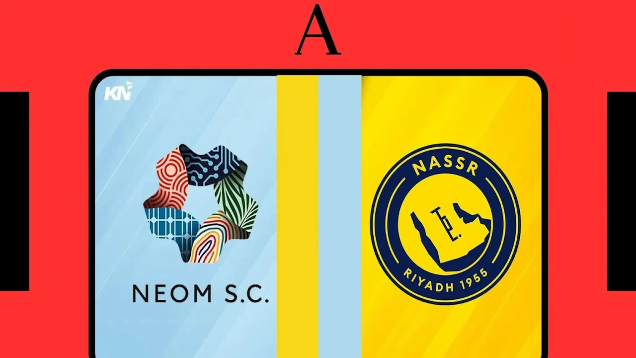 القنوات الناقلة وموعد مواجهة النصر ونيوم في دوري روشن السعودي للمحترفين